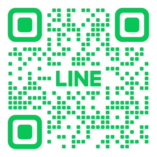 LINE公式アカウントの友だち追加用QRコード